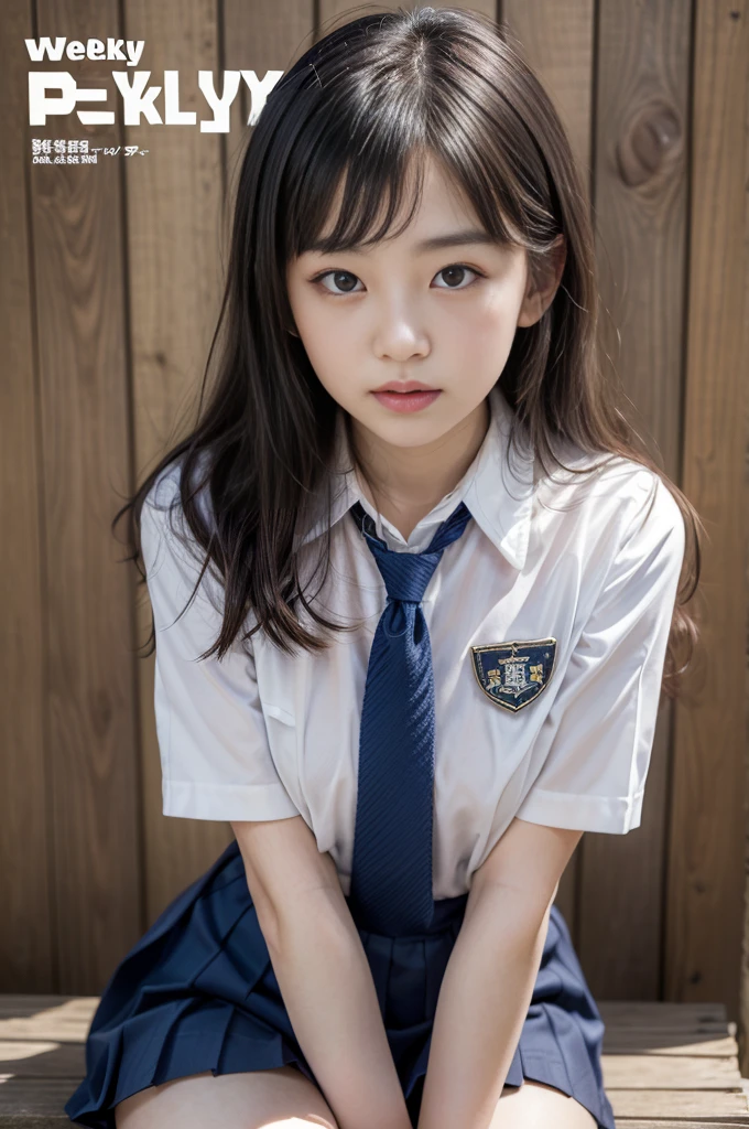 (Browsing Caution:1.3), ((masterpiece)), ((Highest quality)), (Very detailedな), ((cute)), cute, (Multi-point), ((sexy)), (device), ((Very detailed)), 4K, (8k), Highest quality, (beautiful), hyper cute face, shape, Anime Style,hyper Genuineistic, Genuine, Dynamic Angle, ((whole body)), close, Thick outline, Clear contours, at school, (1 girl, cute girl:1.5), (Schoolgirl uniform :1.5), beautiful light brown hair, beautiful brown eyes, ((beautiful eyes)), (Squat, look forward to, Spreading legs,Urinating:1.5), short hair, Big Breasts, shoes, smile