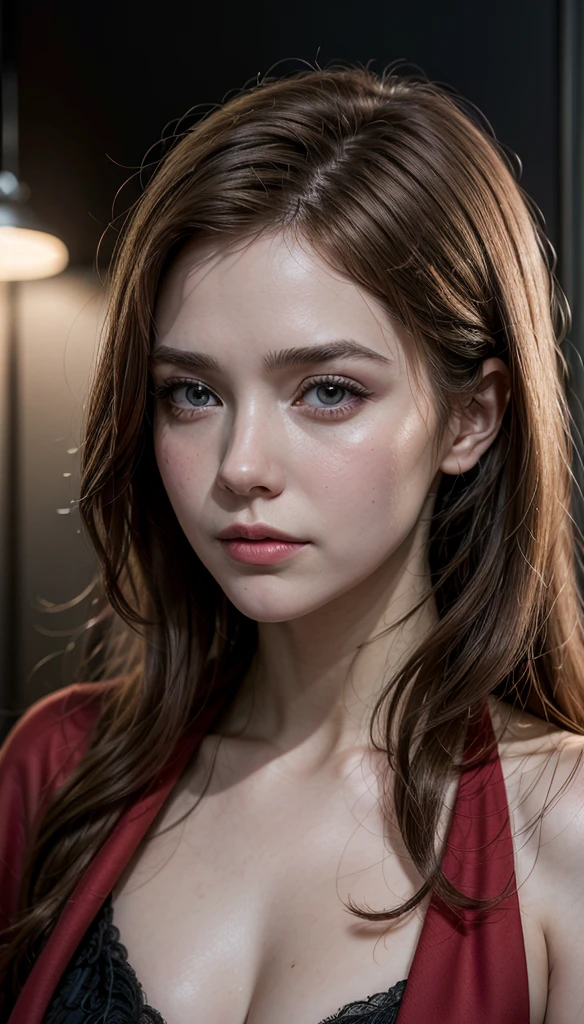 (best quality,4k,8k,highres,masterpiece:1.2),ultra-detailed,(realistic,photorealistic,photo-realistic:1.37),((1girl:1.9)), (((standing alone:1.9))), ((17years old)), (sharp focus), (beautiful and aesthetic:1.2), [((Raiana-Elizabeth-Dilla:1.9))], pretty girl, (slim slender fit-muscled body:1.9), thin and delicate figure,graceful posture,defined abs,perfect curves,feminine appearance,extremely detailed face and skin texture,(skin texture:1.1),(((Fashionista-style fashion:1.9))), (((sexy ((red:1.9)) shirt))), cleavage breasts,(large breasts:1.6),beautiful girl,serene expression,proud and confident girl,flowing dark-black hair,sparkling eyes,rosy cheeks,ethereal beauty,soft lighting,(colorful-abstract background:1.9),((face-view:1.9)),((extreme-close-up:1.9, cinematic shot)),(looking at viewer:1.8),girl of elegance,vivid colors,harmonious color palette,elegant composition,tranquil atmosphere,classic beauty,majestic presence,beauty personified