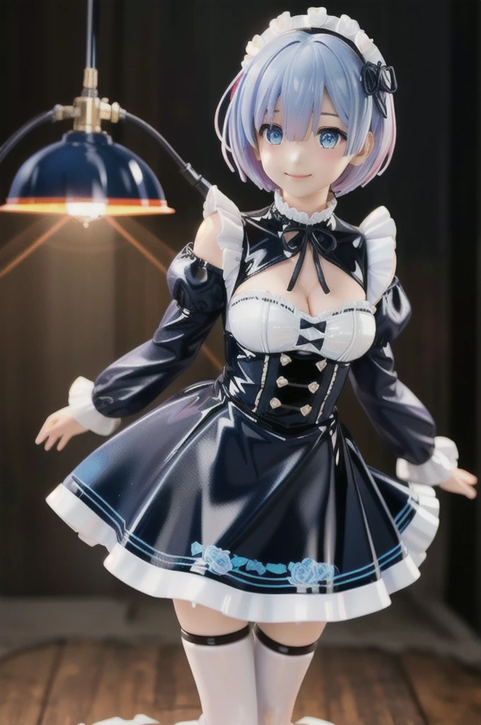 Shoulder Bob silver hair bob hairストレートヘア Silver-haired, blue-eyed elf I want to be a powerhouse behind the scenes. beta Qiyin Black-rimmed round glasses big breasts black costume In awe of Shadow、Each and every event is a unique heroic tale「Shadow-sama's Chronicles」I am writing Perhaps because she is a literary girl at heart, she has little interest in fighting and can even be said to have no desire to seek or improve herself in order to become stronger. The shoes are knee-high drooping eyes