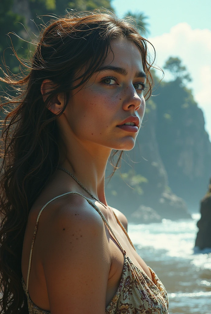 (Professional 3D rendering:1.3) de (Realistic:1.3) Foto de arte mais bonita do mundo,Features soft, bright nude female heroes, ((Epic hero fantasy rough muscular woman wet hero angry look long hair long beard and fierce expression in dynamic pose, fantastic location, majestoso ambiente desordenado)), corpo inteiro 8k unidade render, action shot, poros da pele, very dark lighting, sombreamento pesado, circunstanciado, Rosto detalhado, (vibrante, fotogrdeia realista, Realistic, Dramatic, Escuro, foco nítido, 8k), (Old leather clothes damaged by bad weather:1.4), ((((Use peles)))), (intrincado:1.4), decadente, (altamente detalhado:1.4), pintura digital, rendering by octane, art stations, Conceito-Arte, liso, foco nítido, illustration, germe da arte, (Loish:0.23), Wlop Ilya Kuvshinov, e Greg Rutkowski e Alphonse Mucha Gracias, (global ilumination, studiolight, Light Volumetric), chuva forte, floating particles, patife, fantasia, Onze, corpo inteiroesbian, ((Fundo escuro e antigo da cidade:1.3)),CGSesociedade,art stations