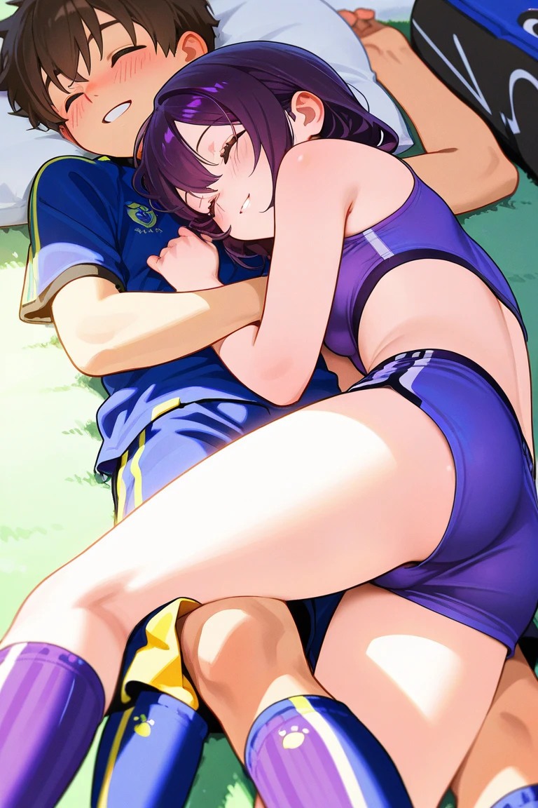 (score_9,score_8_superior,score_7_superior,)Highest quality,2people(綺麗な超爆乳絶頂日本peopleお姉さん,Round eyes,Crying face,Crying,Bouncing Breasts Hug,Hip movement)Completely naked,View Viewer,barefoot,2 feet,Depth of written boundary,field,(Shota small short penis,Grabbing her ass with both hands and riding her,Satisfied face,Ecstasy face,Hitting hips and vaginal ejaculation),