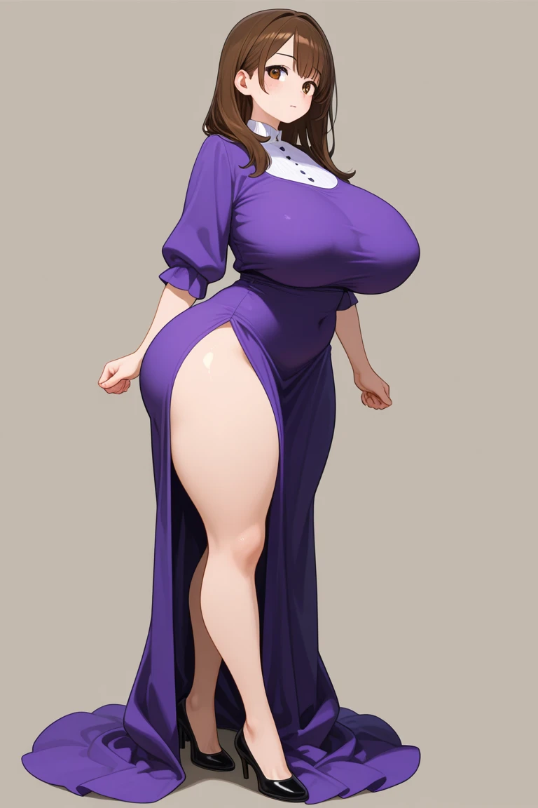 Beautiful women, attractive body, giant breasts, tall legs, wide hips, realistic detailed, full covered tight dress.