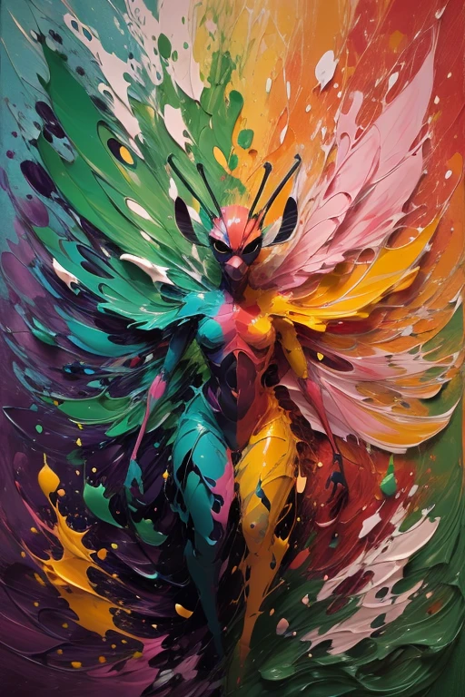 psychedelic painting, psychedelic characters, psychedelic scene, psychedelic world, egyptian art, futuristic style, psychedelic artist, realistic painting effect, realistic painting quality, image quality, custom creation style, custom painting, two arms