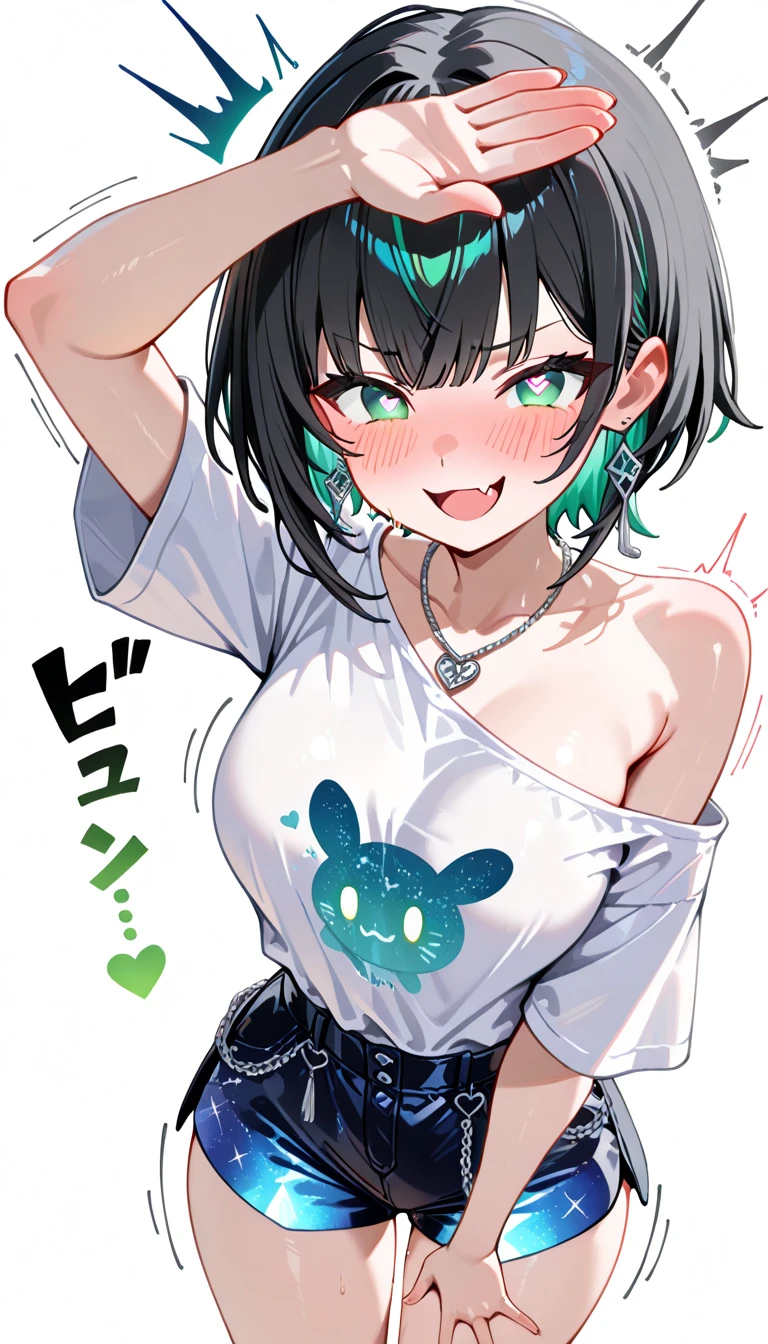 masterpiece, best quality, 1 girl ,solo, <lora:2D_flat:1>,smile,brown hair, sweater, pants,long hair, <lora:torogao_v5:1> HEART-SHAPED PUPILS,full-face blush