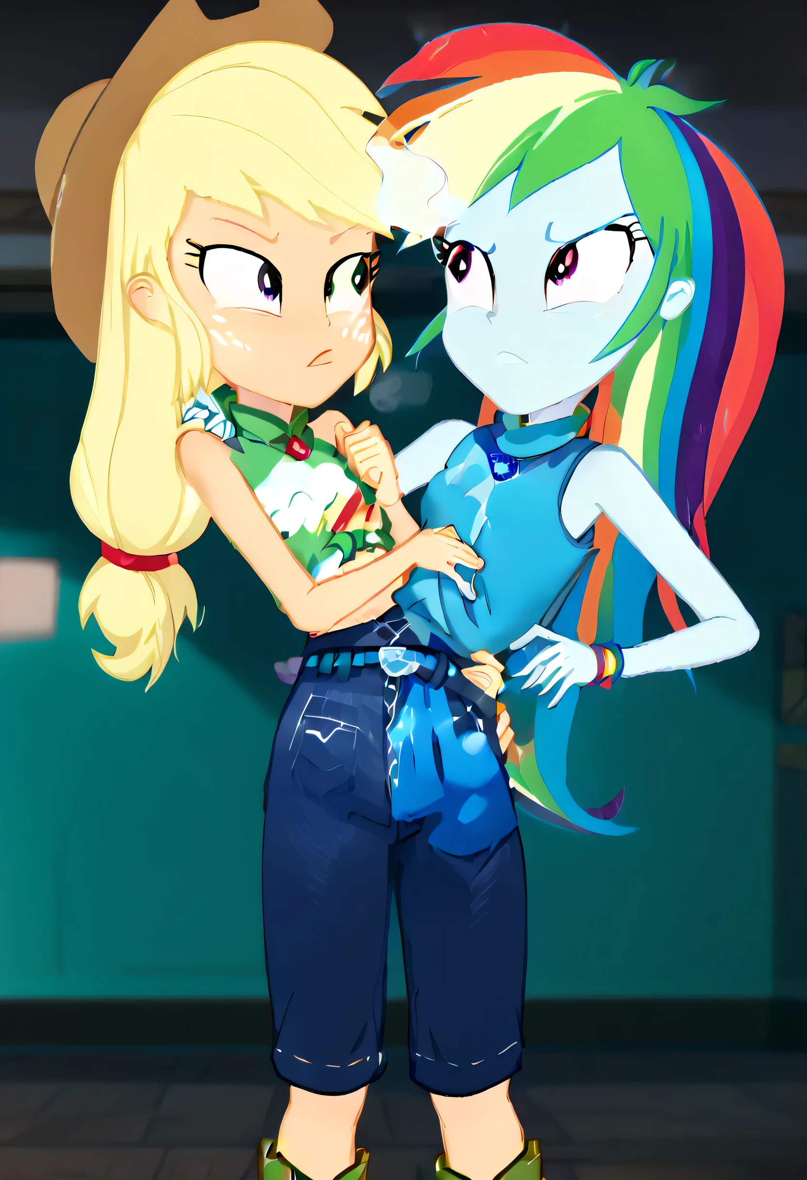 Eqg rainbow dash bodystocking walk