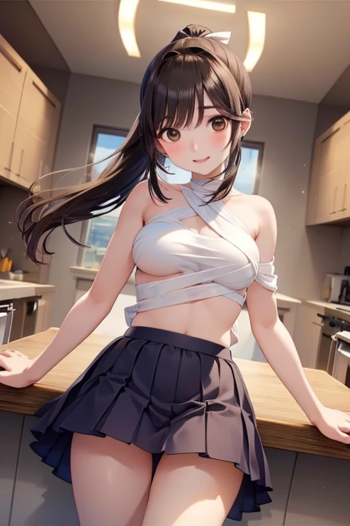 (Highest quality)), ((masterpiece)), (detailed), Natural light,Perfect Anatomy,One Woman,16 year old pretty woman,Very sexy,Baby Face,young woman,Small breasts,from back,Mirrored floor,Woman standing on floor,skirt lift,
Beautiful woman,8-head body line,Small face,Beautiful Face,Big eyes,Beautiful Eyes,Beautiful double eyelids,Beautiful teeth alignment,Beautiful body lines,Slender body,Beautiful Hands,Beautiful feet,Long hands,Long legs,Long and supple hair,Twin tails,Shiny Hair,Beautiful black hair,Full Body Shot,Embarrassed expression,blush,Crying face,Mouth half open,Beautiful shoulders,Beautiful clavicle、(Sweat),((Steam 1.4)),Embarrassed expression,blush,humiliation,((White shirt with tube top 1.3)),Shoulder out,Beautiful shoulders,Beautiful clavicle,Not wearing a bra,Nipples that seem to be visible,(((Valley 1.7))),mini skirt,White panties,