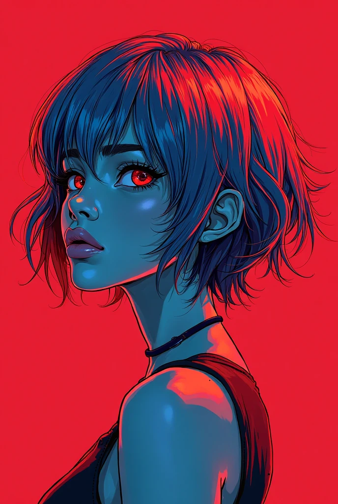 1girl, solo, close-up, airport, day, stretching, amber hair, very short hair, hair spiral, green eyes, muscular female, underboob, jeans, large breasts, sparkling eyes, a surprise proposal on a hot air balloon, <lora:Psych-Red:0.8>, illustration, white and red ink on black, very thin waist, <lora:bombshell_v1:0.4>,big boobs,slim body,, (8k, masterpiece, best quality, ultra-detailed), (an extremely delicate and beautiful)kawaii, cute, very big eyes, Aesthetic Anime Eyes, small face, large breasts, cinematic lighting, , Intricate, High Detail, Sharp focus, dramatic, masterpiece, best quality, ultra-detailed,