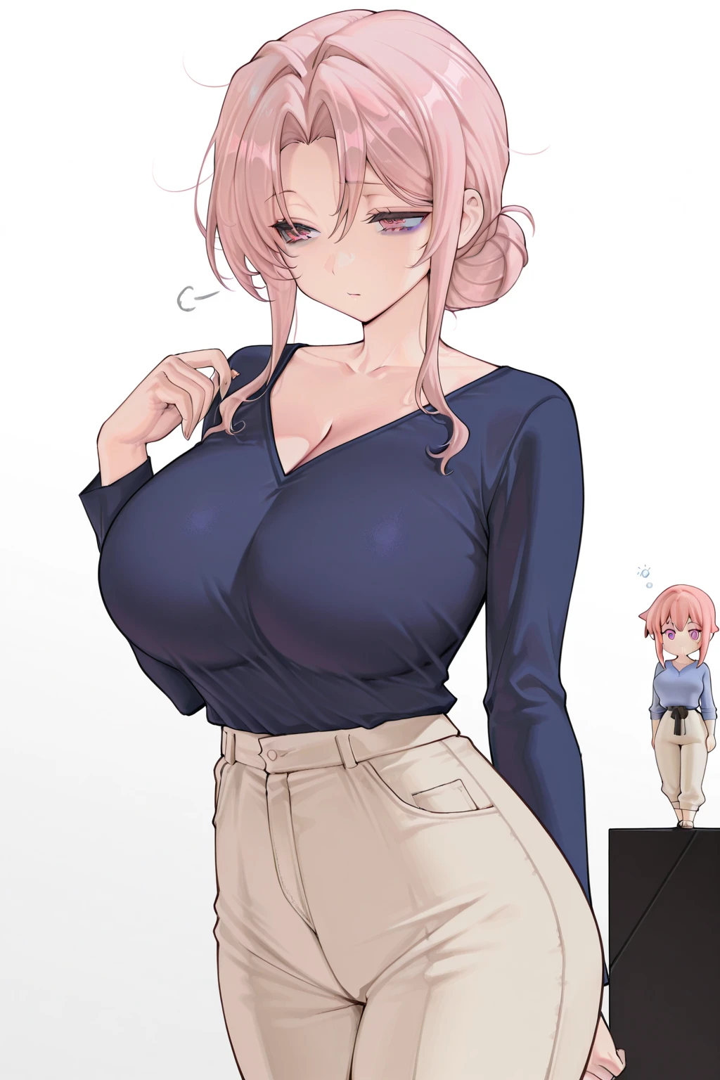 Hentai, a girl looking at viewers, ahegao face
4k,hdr , intricate details, wearing a white shirt, blue skirt,big breasts, busty , milf 