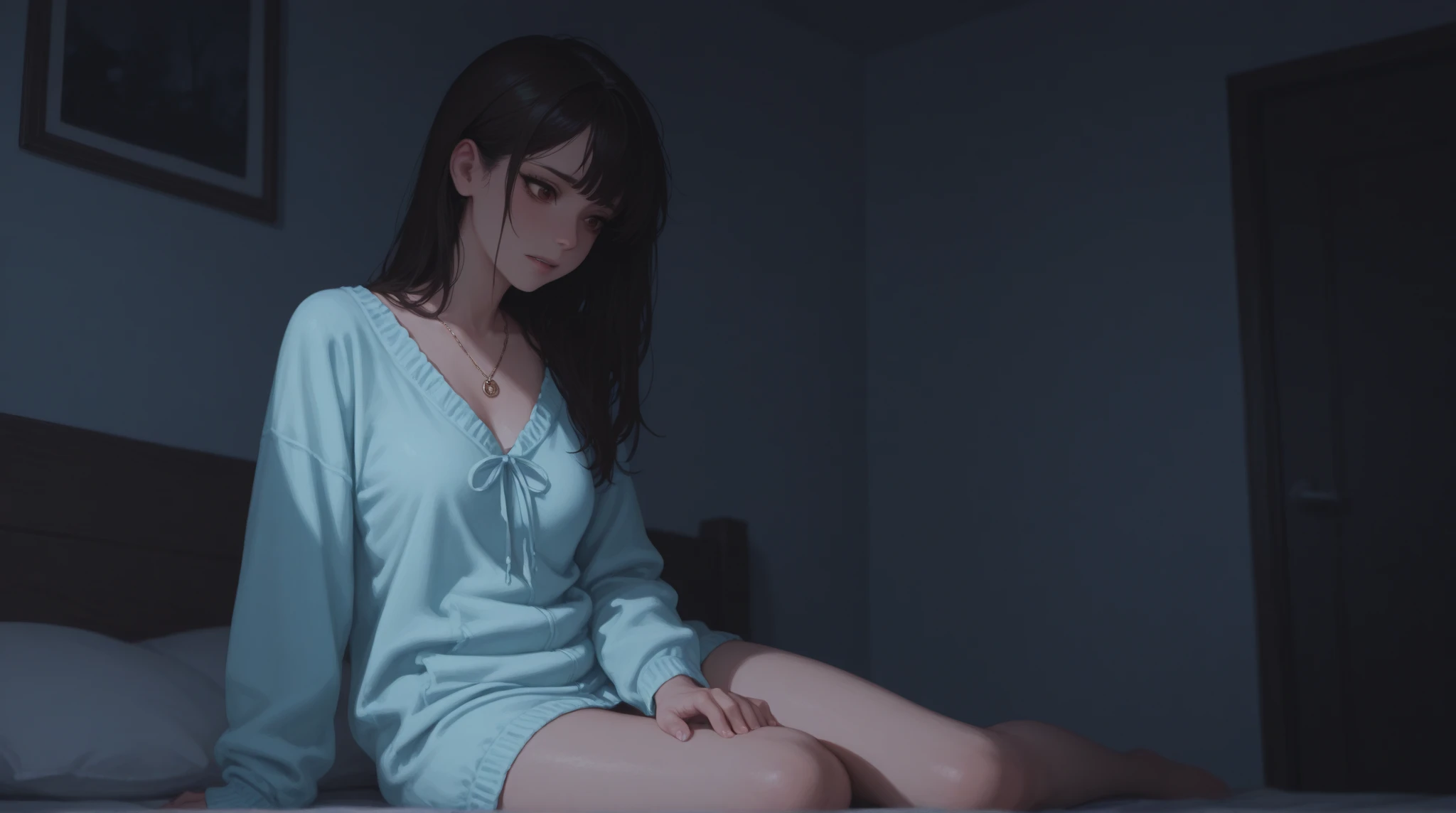 (extremely detailed CG unity 8k wallpaper), (masterpiece), (best quality), (ultra-detailed), (best illustration), (best shadow), (absurdres), Colorful portraits,
BREAK
girl, sweat, steam, medium breast, nsfw, shy,
