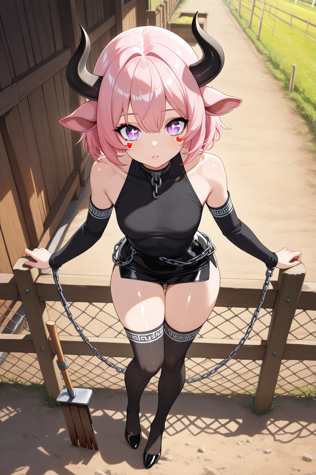 Young girl with pink hair, long twintail hairstyle, small bushy eyebrows, wearing gothic ta clothes, loli(Zankuro) drawing style by zankuro artist, Zancrow style, image uploaded in R34, walking in the mall, flirty smile , suddenly having sex in public, ((doggy style sex)), ((public sex in a street)) naked ass in the male crotch, perfect anatomy, view from above