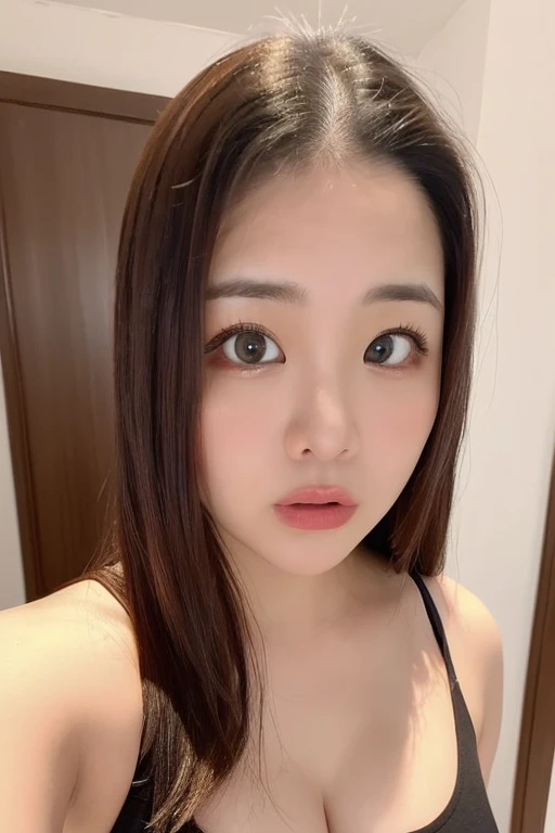 hair, intricate 3D rendering ultra detail, (1girl:1.2), viewer view, (PureErosFace_V1:0.6), 18 yo, black ponytail, wet hair, (next to white panties: 1.2), pure and real human skin, (big breasts: 1.6), pure pink, vivid details, surreal, beautiful backgrounds (room:1.2), octane rendering, 8k, best quality, masterpiece, very delicate and beautiful, very detailed, CG, unity, wallpaper, (realistic, realistic: 1.37), Amazing and delicate details, masterpieces, top quality, official art, highly detailed CG Unity 8k wallpaper, (mature breasts:1.7), (chubby breasts:1.4), plump breasts,