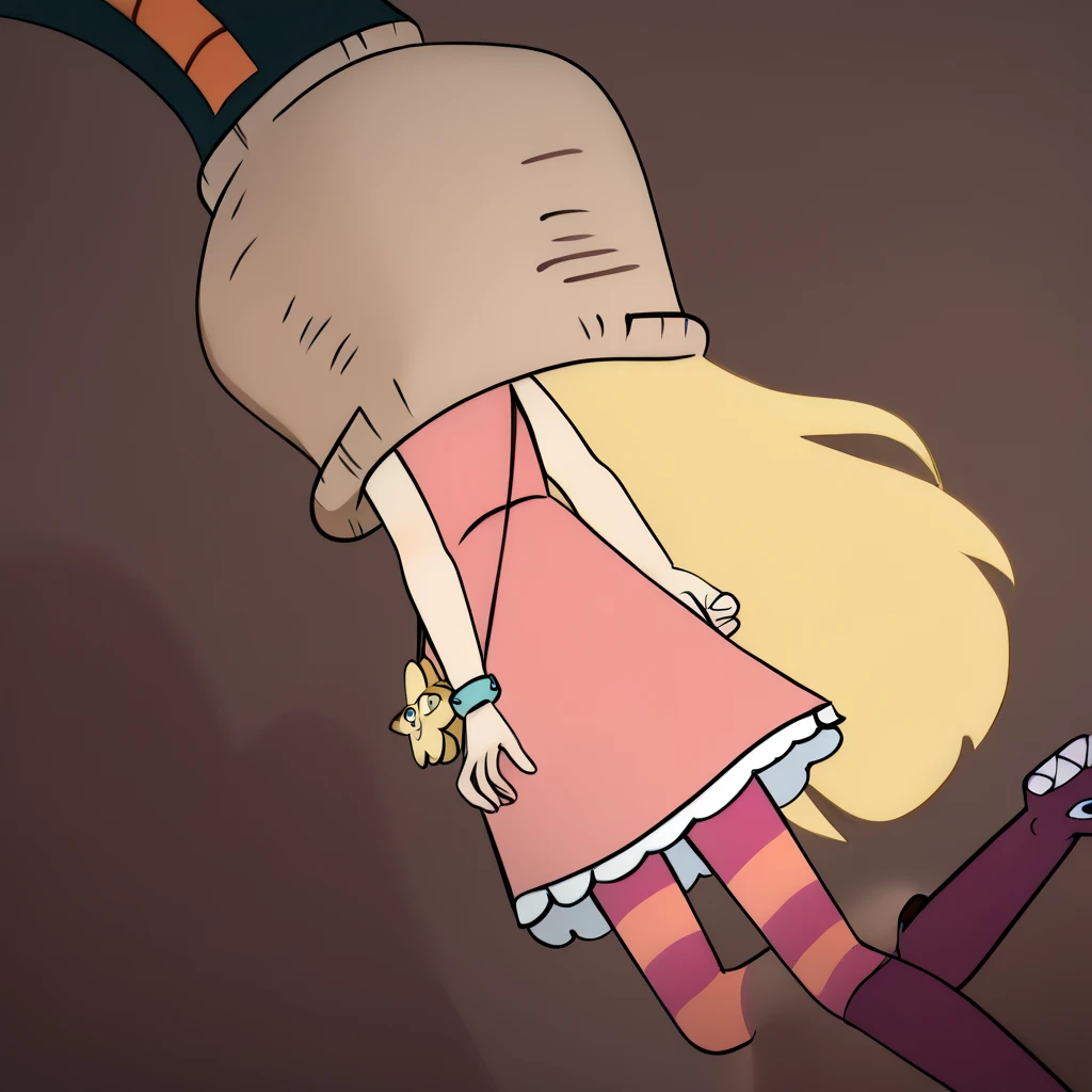there is a cartoon picture of a woman in a red and black striped room, fan art, sunset!, dreamcore looking, pudica pose, bust shot, sun behind her, sitting in her room, sfw version, poppy, anthropomorphic mare, mlp fanart, barrel chested, pinky pie my little pony, high quality fanart, doing a hot majestic pose