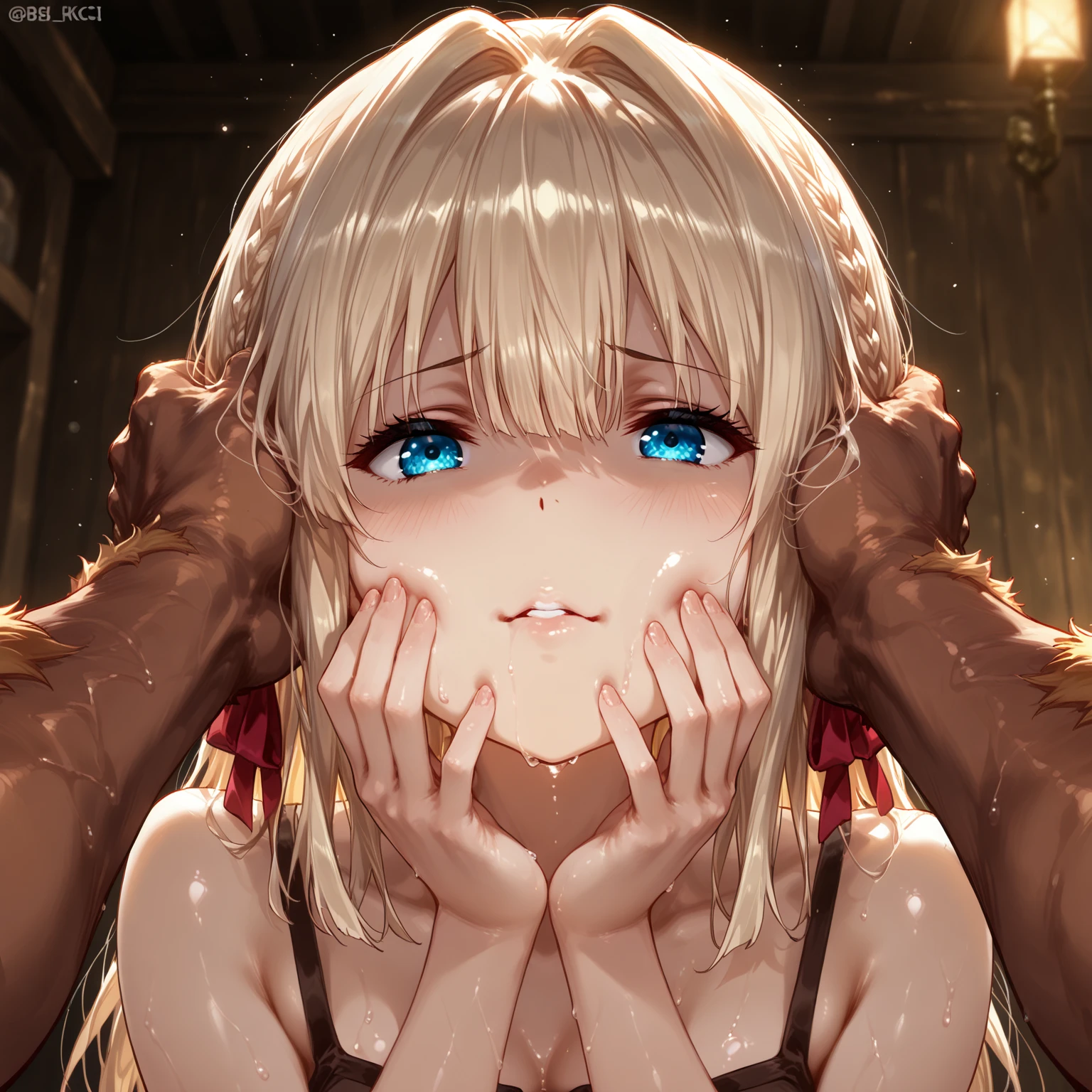 tachi-e, Game CG, Extremely detailed and realistic CG, colorful, masterpiece, Highest quality, Jewel-like eyes, One girl,Solo, Straight long hair, Very long twin tails, thin, thin脚, mini skirt, Aqua blue eyes, Flat Chest, ,((Girl being raped:1.8)), Are standing, Contrasting, Hands on hips, (Shiny skin:1.0), mesugaki, pretty girl, Open your mouth, Sticking out tongue, Pink Heart Tattoo, Obscene lines、(Sharp focus:1.2), thin腕, thin脚, overview,Full nudity、Small breasts,Puffy nipples,Upper body naked,Realistic nipples,Detailed nipples、Sexually excited,blush,Nipples are visible,Detailed nipples、Accurate nipples、Show your armpits、Realistic armpits、Detailed armpit、Erotic squatting、((Flat chest:1.4)),Frustrated face,Very wet pussy,Punipuni no,Smooth pussy、Beautiful Skin、Beautiful breasts,Focus on ,Brat,((A girl has her mouth forced open by a man standing behind her:1.7)),Accurate Fingers、Accurate hands