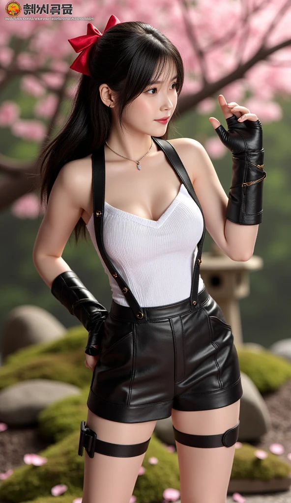 street corner,Single horsetail,side pony tail,High ponytail,Tall figure,Long legs,(Sleeveless lace shirt),(shorter pants),((Striped stockings)),((Striped stockings)),Walking,ellegance,Dignified,Charming,As graceful as a swan,Sweet smiling,Strong sense of detail and layering,Rich and gorgeous colors,It has a unique texture,rich colours,Color harmony,Vivid painting,The art of design,16k,ultra - detailed,{{illustration}},{Extremely refined and beautiful},{Delicate makeup},Super meticulous,Delicate glowing eyes,{{cinematric light}},Extreme light efficiency,model: Realistic cinema, CFG scale: 12, the lora: Bright texture(1.35),high high quality,A masterpiece,Delicate portrayal of facial features,Delicate hair portrayal,Delicate eye portrayal,tmasterpiece,HighestQuali,Ray traching,Extremely detailed Cg Unity 8K wallpaper,Masterpiece, Best quality,(1个Giant Breast Girl),Perfect female body,(Breast enlargement:C cup),(((tight white t shirt))),beautidful eyes,(delicated face),with short black hair,Hair tied up,Light blue hairpin,Black silk rimmed glasses,in class room,(White skin of the),(BEST lighting),(ultra intricately detailed),4K unification,(Ultra-detailed CG),Fair legs are exposed,stocklings,hot pant,shorter pants,
