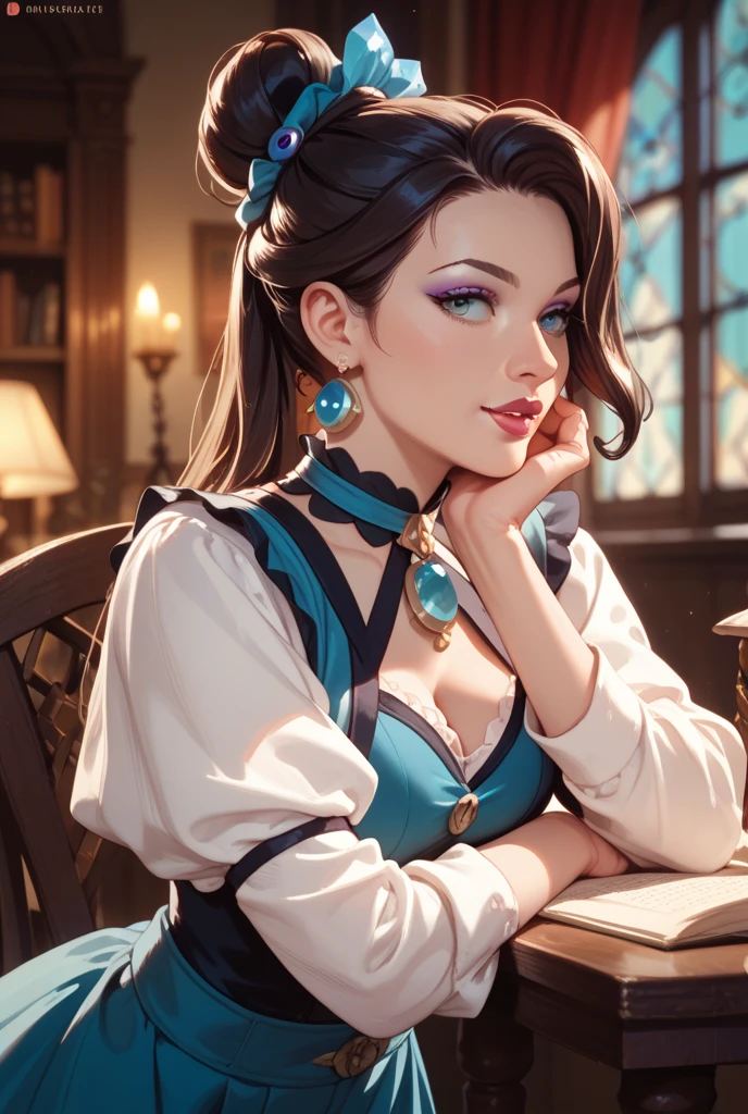 [(sensual and alluring, seductive atmosphere:1.3) ::5], (masterwork:1.4), BREAK Req - ((highly detailed)) ((huge breasts:1.2))
((Breasts bursting out of clothes:1.2)) skindentation, showing deep cleavage, Medieval fantasy era Tavern wench (((on all fours))) spilled ale, pale woman with freckles, freckles on breasts, long red hair in messy bun, looking at viewer, blushing, sparkling eyes, (((shoulderless low cut white blouse with frills, brown corset))) brown boots, simple necklace, stretched clothing, dark moody candle lit tavern, (((nighttime)))