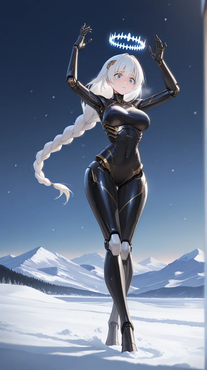 a woman in a black and gold outfit, transparent clothes, ((wet clothes)), ((beautiful face))standing in the snow, kitsune inspired armor, samira from league of legends, irelia from league of legends, doja cat as cat woman, seraphine ahri kda, as seen on artgerm, senna from league of legends, extremely detailed artgerm, ig model | artgerm