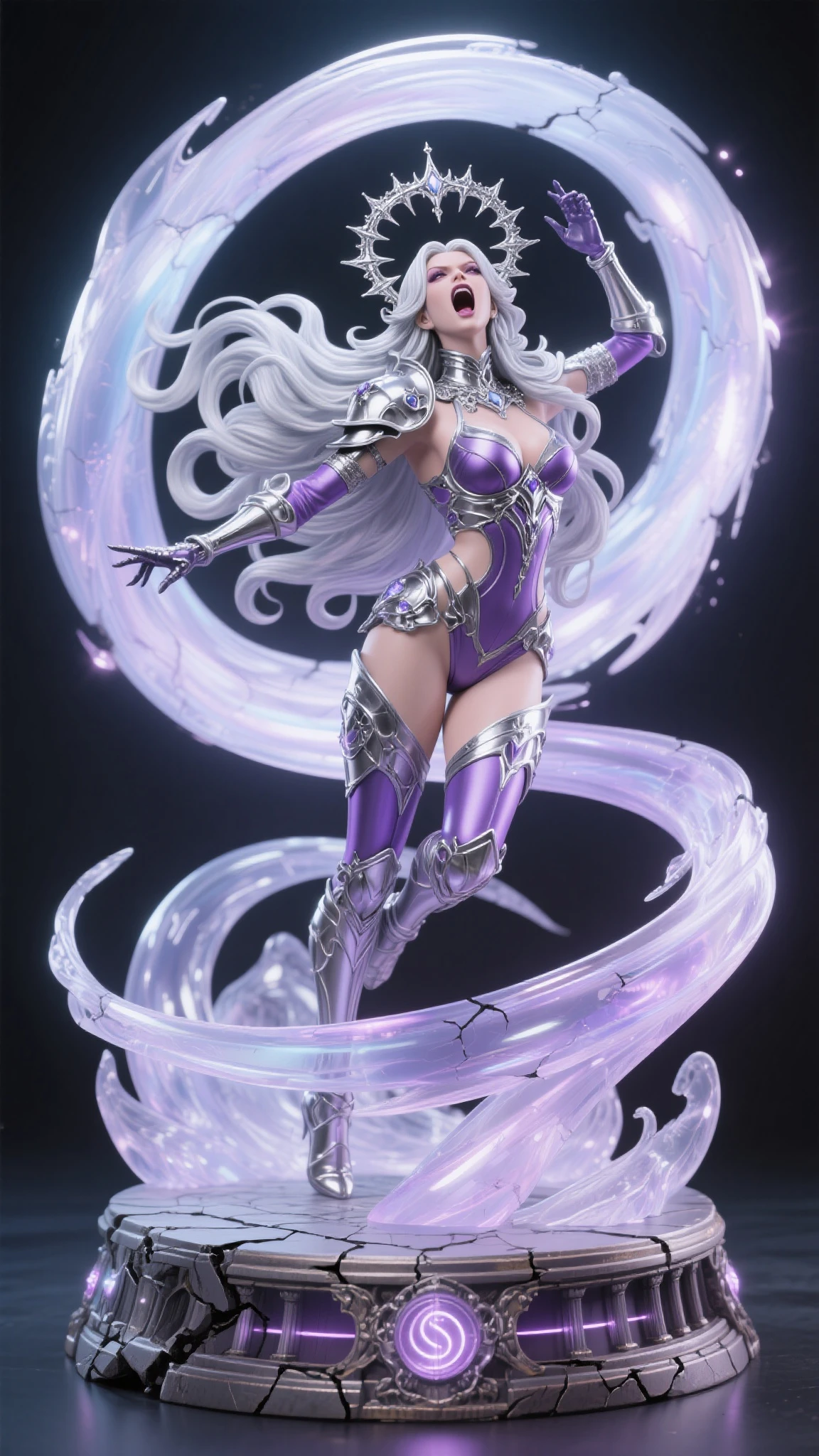 Dungeon and Dragon、caves、Dungeon、 A Necromancer、natta、Dark style、Succubus、Devil's Daughter、Bat Wings,(((Demon Hornlack-rimmed round glasses))))、(((Colossal tits)))、(Devil's Tail),(Woman lying on bed)1 girl, Silver hair, striated hair, Bangs, Blunt bangs, Long hair, Pink hair, aqua eyes, longeyelashes, Purple eyes, makeup, Smile, Parted lips, Realism, Verism, surrealism, depth of fields, One-person viewpoint, retinas, masutepiece, ccurate, Anatomically correct, Textured skin,(Coarse short sweater)Floats off the shoulders、off shoulderlack tight skirt((Full Body Angle))、stick out buttocks)、(shapely breasts,)、((sexypose)))、(camel's toe), tongue、Vaginal orchids、Runny Vaginal Discharge、Blowing tide、Very beautiful breasts、Grasp your breasts with both hands、sexual excitement、 Expressions、shinny skin。realisitic、(Kpop Idol)、Medium Hair、(Pink blush)、(illuminating)、(solo)、dynamicposes、((erectile nipple))、(Puffy eyes:1.2)、 (Slim legs)、erotick