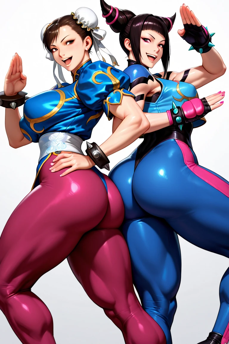 anime style ecchi, 1 girl, Aqua Konosuba,sexy pose, thick thighs, buffer, buttocks, White background