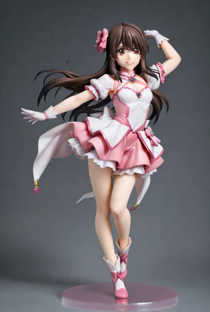 anime character of a woman in a short dress with a long hair, Hestia from Danmachi, anime girl named Hestia, female anime character, Hestia Danmachi anime, anime woman fullbody art, female action anime girl, anime full body illustration, twintails white gloves, official art, anime character, brown hair and a perfect body, bikini model, sexy look, perfect body and face, sexy girl, instagram model, perfect face and body, 21 years old, 22 years old, 18 years old, perfect body, 23 years old, nsfw