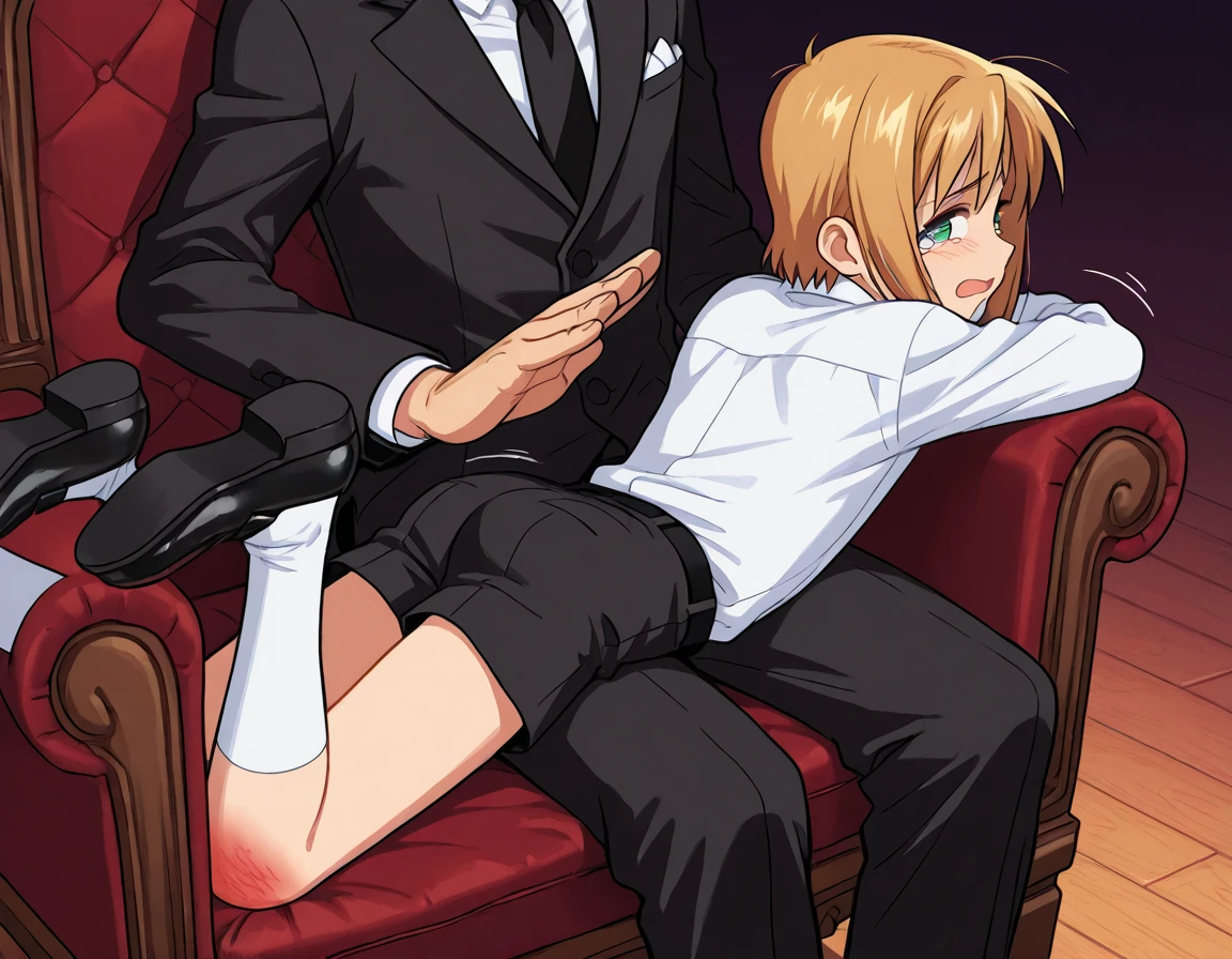 nsfw,((One girl, 1 Elderly)), ((Skirt flip:1.4)), ((Old man grabs woman&#39;s skirt)), The old man laughs evilly, Huge breasts:1.7, Anime cel painting style, highest quality, High resolution, Huge breasts:1.8, good, High leg panties, White Sailor Suit, Short sleeve, Red neckerchief, Blue Skirt, blue eyes, Purple Hair, bangs, Side Ponytail, hair ornaments, Embarrassing, fear, blush, View Viewer, whole body, Cowboy Shot:1.6, Crowded train、Clothes are open:1.5