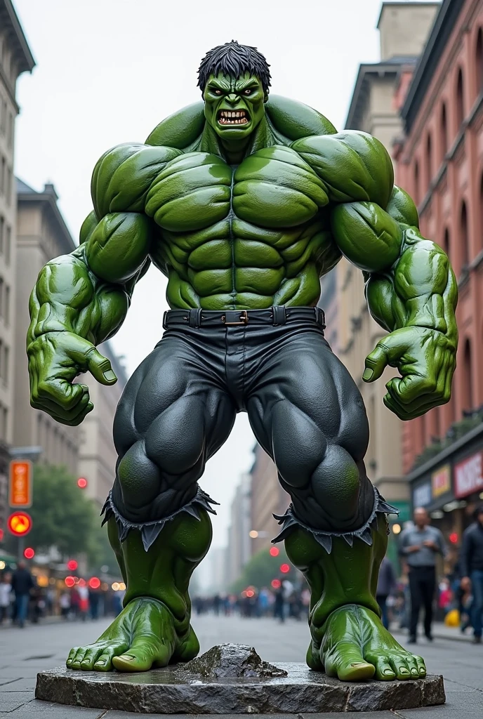 Hulk masturbandose