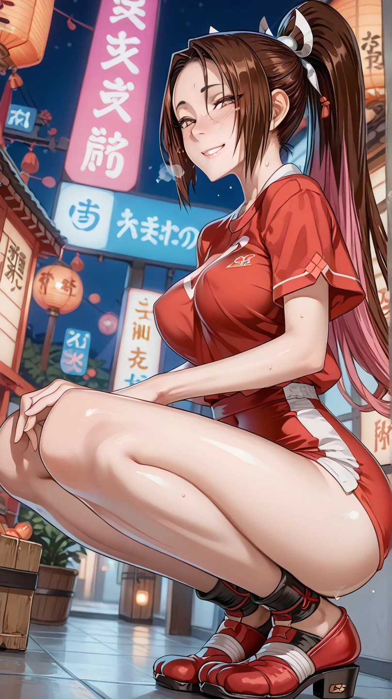 ((splashing semen)), ((cum on body)), (nsfw), ((detail erectile nipples)),woman,20-year-old,city,(((Silk Chinese Dress))),,Laughing with your mouth open((Black Hair)),blush、,((Looking Back))()Reflecting the buttocks, Beautiful thighs, (white panties), ((cameltoe)), (anus),(