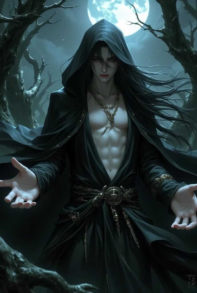 Claro, here is the image prompt with this theme:
"Um meio elfo masculino, de beleza sobrenatural, emerges in a surrealistic setting. Seus olhos verdes brilham com uma intensidade perturbadora, appearing to contain ancient secrets and a deep darkness. Seu olhar penetrante parece ecoar as palavras: 'Eu sou o monstro de olhos verdes, sou a inveja encarnada, sou o criador dos desejos, sou o propagador do caos.' Em seu rosto, an enigmatic expression mixes fascination and fear, enquanto ao seu redor, o mundo distorce-se, revealing distorted landscapes and fantastical creatures that seem to bend to your will. He is at the center of this chaos, uma figura tanto temida quanto admirada, a living manifestation of power and danger."