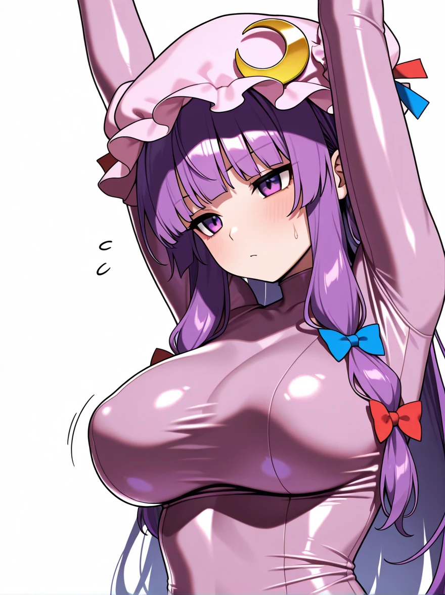 Bunny Suit Cute Face Succubus Top view pose with your hands on your chest Huge boobs mesugaki Seductive Pose Provocative look Tongue licking pose Heart symbol Heart emblem I'm wearing panties Pink Mist build a harem