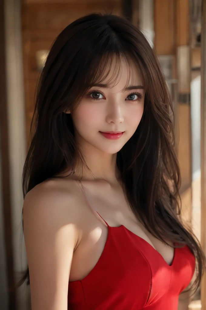 Realistic，（ High resolution：1.2），(Perfect Anatomy) High resolution，8k，( Woman with perfect body:1.3)， Highly detailed face and eyes，Long Hair，Sexy Succubus，Age 20，chest ，chestの谷間を強調する,Random sexy poses，