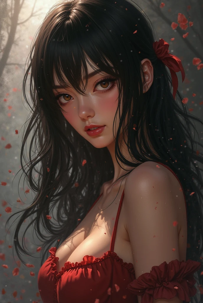 strong warrior princess, centered, key visual, intricate, highly detailed, breathtaking beauty, precise lineart, vibrant, comprehensive cinematic, Carne Griffiths, Conrad Roset, (the most beautiful portrait in the world:1.5)