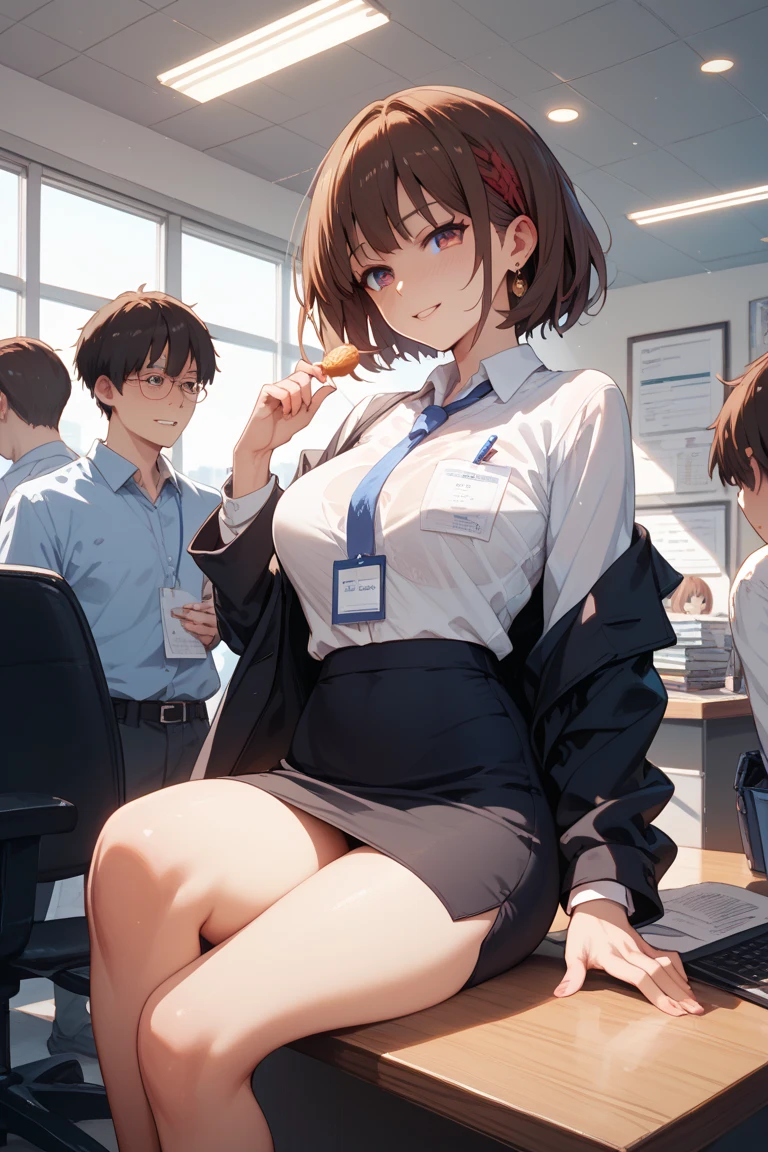 1 Japanese high school girl，Breast milk spillage in class、Bare legged，embarressed、Blush、The teacher lectures on the podium、JK sexual arousal、Masturbation，pubes、The bottom of the chair is filled with liquid