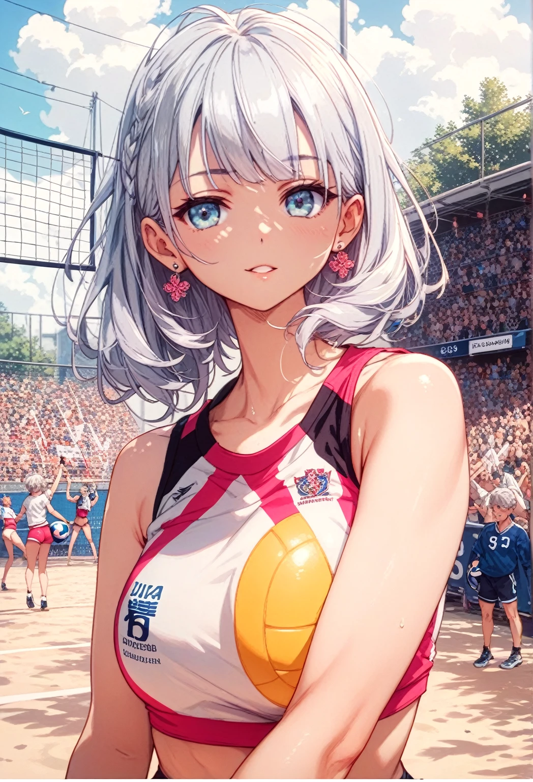 Voley ball girl