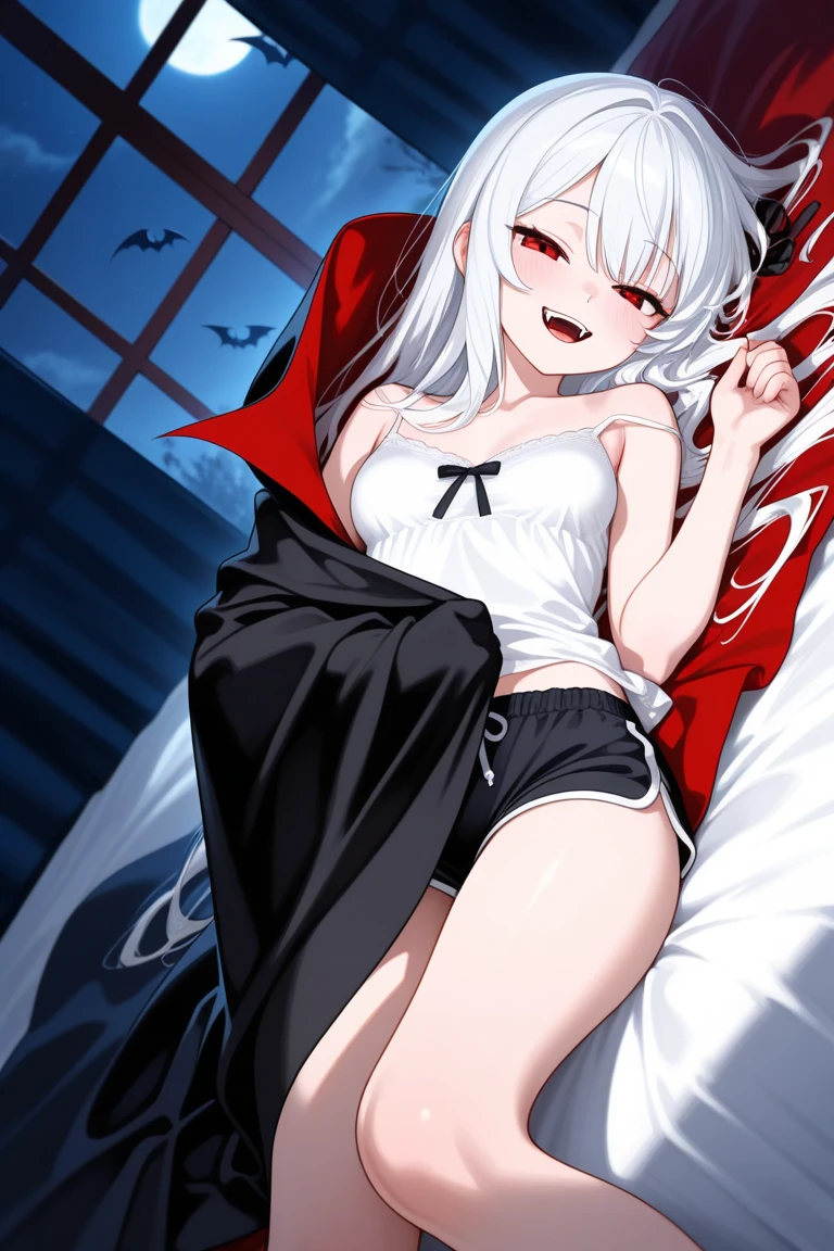 girl,whitehair,verylong hair,red glasses,wedding dress,cat ear,purple eye,redglasses,symmetrical eyes,lambets eye,cold,Glance,thigh,spread legs,bottom less,beautiful,graceful,on bad