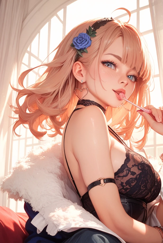 2d, masterpiece, best quality, anime, highly detailed face, highly detailed eyes, highly detailed background, perfect lighting, full body, 1 girl, solo, baby_casual, twintails, smile, bedroom, solo,1 girl,masterpiece,ultra-realistic,4K,HD,excellent quality,great reflections and contrast,pink multi strap bra and panties,open bowtie panties,crotchless lingerie,black fishnet panties,beautiful smiling woman with Open_Lingerie , standing, realistic, front view, model shoot, visible, bimbo, bright, rear view, bedroom background