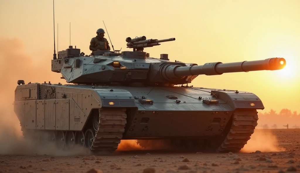 cinematic film still of <lora:Command and Conquer style v2:1>
prism laser tank,solar tank,Allies,USA,a tank is sitting in the desert with a light on top Allied Forces,Allied Army,Allied Troops,Allied Military,outdoors,sky,day,military,no humans,ground vehicle,motor vehicle,lens flare,sand,military vehicle,tank,vehicle focus,caterpillar tracks,desert,dust , Command & Conquer, Red Alert style, Command and Conquer style, cold war, shallow depth of field, vignette, highly detailed, high budget, bokeh, cinemascope, moody, epic, gorgeous, film grain, grainy