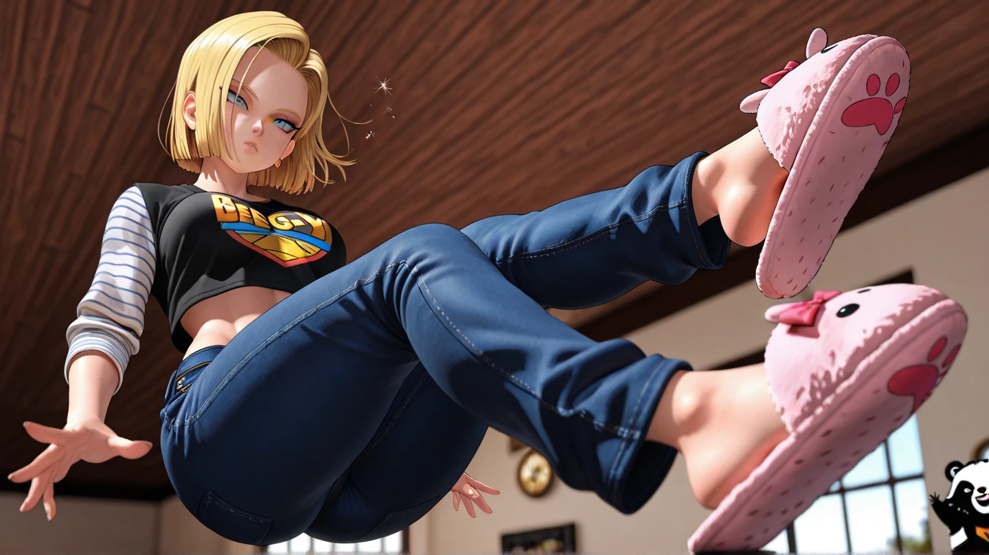 Make cartoon into real woman