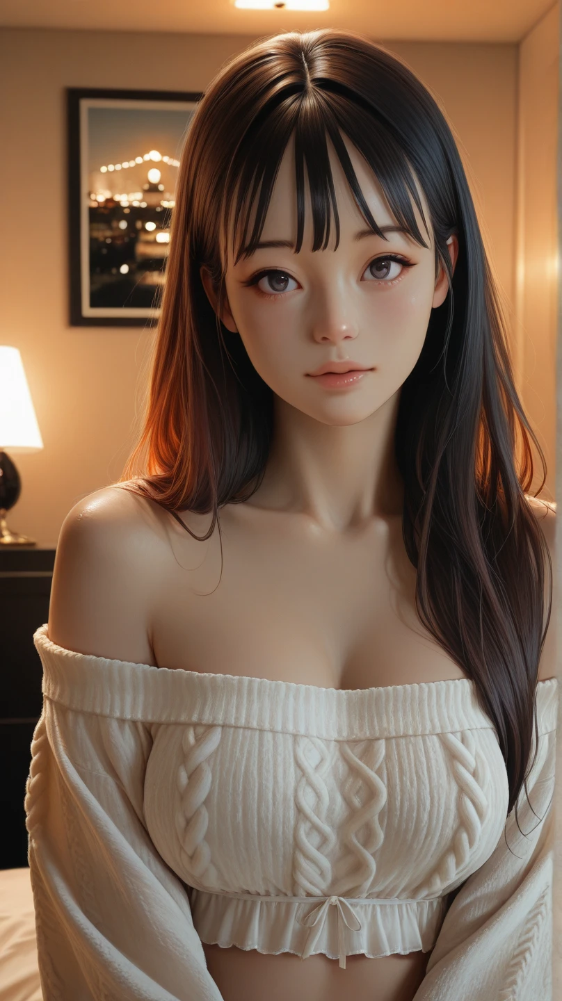 a beauty girl barechested