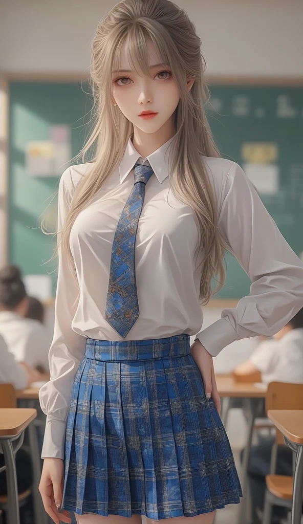(Girl sitting on train seat)、Best quality work,Actual work,Ultra Premium Graphics,8K HD CG works,High quality graphics,High-definition CG works,10x pixels,Extremely fine detail:1.1,Advanced Technical Details:1.1 Photorealistic,Indoor lighting effects:1.5,Natural light:1.5. Light effects(virtual Light effects:1.8),Long silver hair((Eyes closed)), Thin eyebrows,High nose, Nice red lips, Rose Cheeks, A face with subtle makeup , Cute face, perfectly balanced face,(girl in school uniform),A light-toned foundation enhances the clarity of your skin.,((High school girl on the train door))、((Wet white blazer)),((Translucent wet white blouse、Red bow tie、Dark blue checked skirt)).((Well good)) 40k, photograph, Tabletop, highest quality, Rainy background, ((1 Gorgeous wet light haired girl with beautiful eyes, She has a beautiful face and wears glasses, )). White skin, Various poses.((Medium sized breasts,:1.1)), highest quality, Tabletop, Ultra-high resolution, (Realistic:1.4), RAWphotograph, (Perfect figure), (slim:1.3), Slim abdomen, Perfect slim figure, Dynamic Pose, (((Large :0.9))), alone, Cold light 12000K, Very detailed facial and skin texture, Fine grain, Realistic eyes, Beautiful fine grain, (Realistic Skin), Charm, 超A high resolution, surreal, Very detailed,((she's soaking wet))、(())、((Backward view)),((look back))、tsu:1.4))、(Loose and fluffy perm:1.4)、1 girl、(Light on face and chest)、(((((Underboob)))))、Lower chest、Oily skin、Are thin、 (The underside of the chest is slightly visible)、(I can see under my chest、Belly button and ribs visible)、The hips and lower abdomen are visible、Navy blue flared skirt、(Pull up your skirt)、((White thong panties are visible