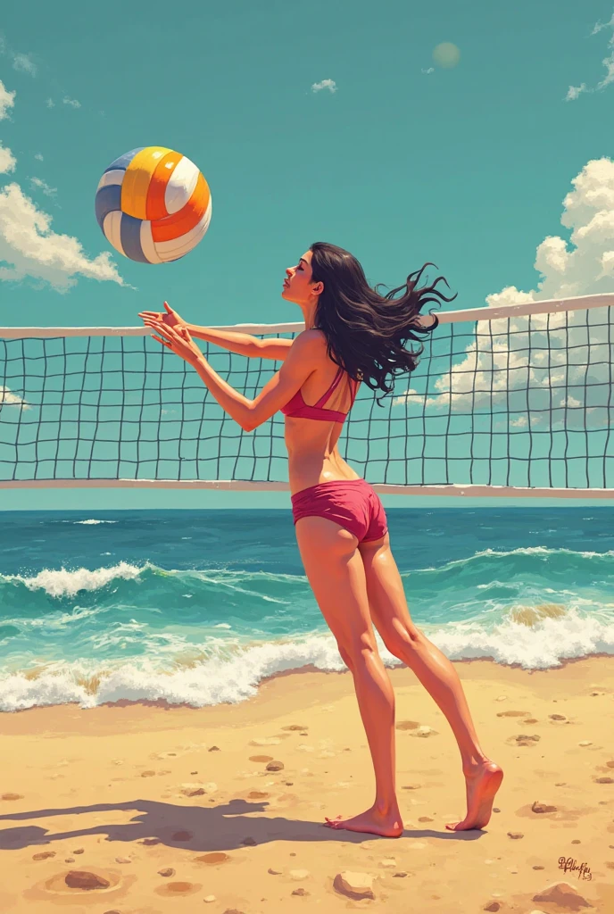 Beach volleyball