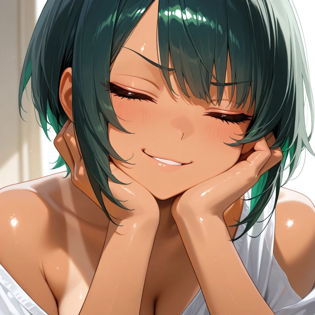 himeno, himeno(Chainsaw Man), 1girl, solo, mature female, mature, Adult, black hair, short hair, eyepatch, purple panty, masturbation, vibrator, naughty face, argasm, rolling_eyes, cross-eyes, blush, aroused, in heat, steam, breath, sweat, nsfw, sexy, Villains, motion lines, speed lines, motion blur, Dark bedroom, Night, Dark, masterpiece, Top animation quality, Top image quality,