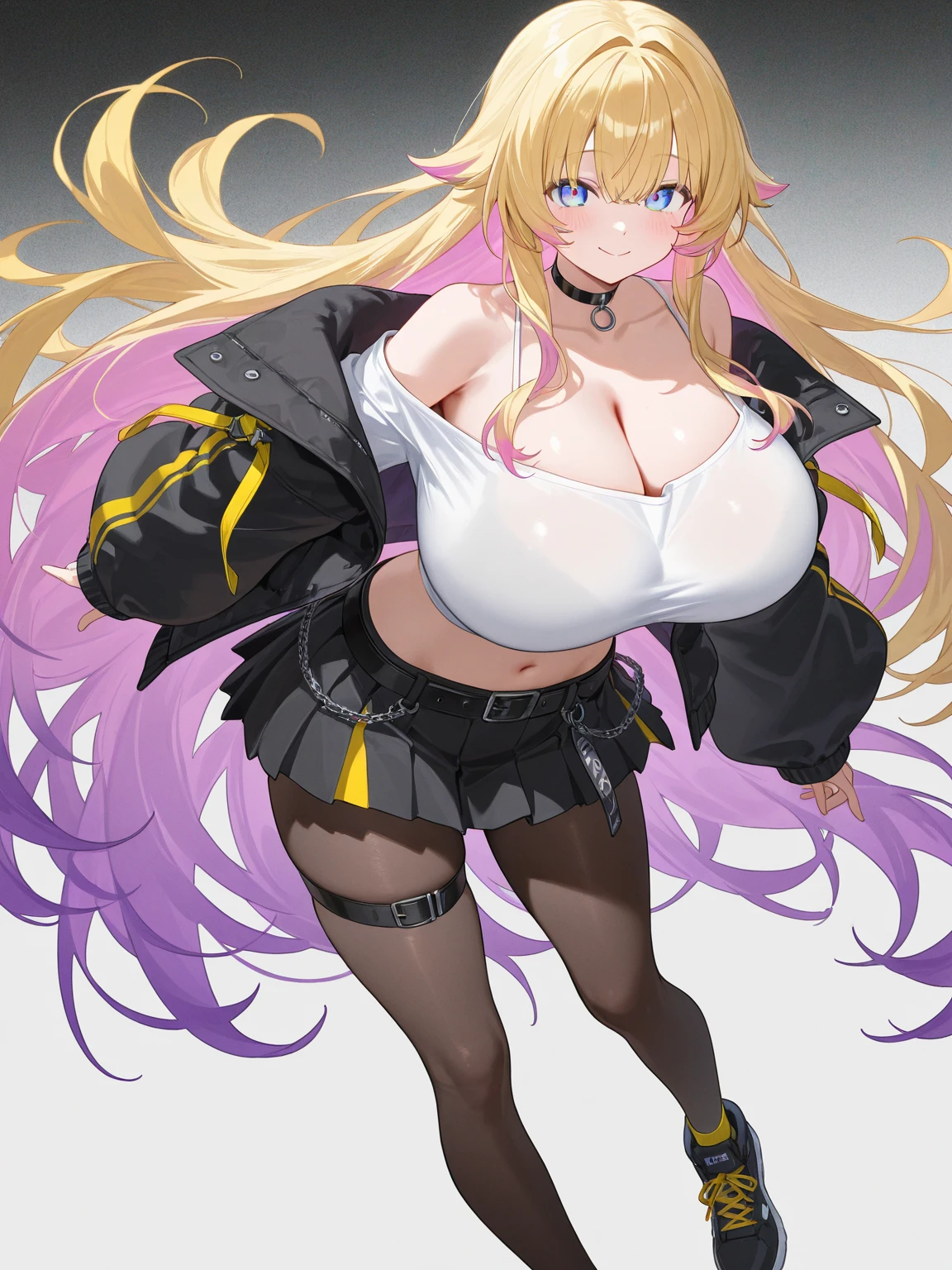 adult women, highres, 1girl, solo, gentle smile, seductive look, mature looking, adult looking, (((massive gigantic boobs))), (((insanely long straight hair))), (((insanely long hair))), (((hair touches ground))), being seductive, (((leaning over))), (((seductive pose))), heels, ((tease veiwers)), full veiw, (((full body shot))), earrings, shorts, tee shirt, ((best quality)), ((masterpiece)), (detailed), ultra detailed,