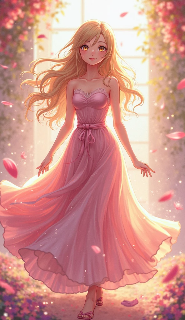 melancholic lighting, anime girl, sexy, hot, calm, glow, masterpiece, best quality, 1girl, (JinxLol:1.2), (ultra photorealistic:1.3), (MASTERPIECE:1.4), best quality, ((realistic)), high quality, ultra detailed, ((Live Image)), ((realistic skin)), ((realistic face)), (illustration:1.05), (beautiful:1.05), (beautiful detailed eyes:1.05), (cinematic light :1.1), Full body, anime of precise proportions, 18 year old girl, curvy model going shopping, standing in luxury stores showing her BIG ROUND ASS, BLONDE hair blowing in the wind, tulle, long legs, feet slightly open, buttocks, blush, shyness, clavicle, green eyes, abs, double weave, beautiful and delicate face, fair skin, real skin, (face detail), pores, super high resolution, 8k, parameters Best quality, masterpiece, super high resolution, (Realistic 2.0), More details, detailed skin, beautiful dress showing curves, wide smile, white teeth, voluminous BLONDE curly hair, PERFECT WELL DESIGNED eyes, even, bride, beautiful, beauty, flowers, studio lighting. from the Candy Candy anime