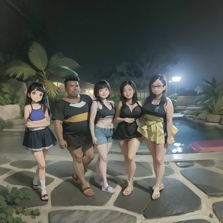 there are two girls standing next to each other in a building, hidden camera photo, next to a pool, pov photo, uhd candid photo of dirty, shot on gopro9, modeling for dulce and gabanna, outside, side shot, ariel perez, looking to the side off camera, bottom angle, behind the scenes, shot from the side, looking from side