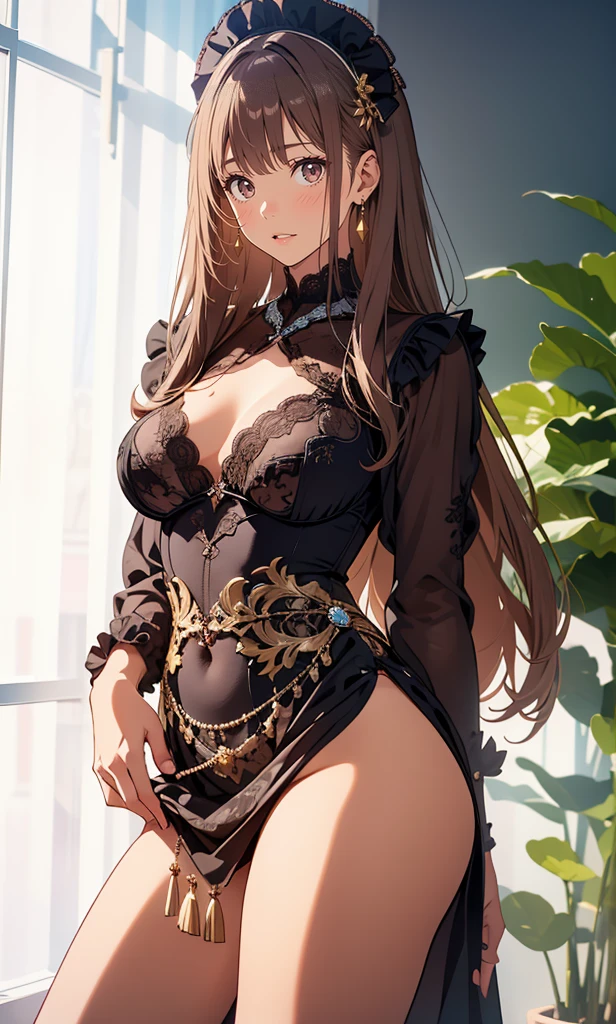 ((highest quality)),(Ultra-high resolution),(Very detailed),(Detailed Description),((The best CG)),(A masterpiece),Ultra-precise art,amazing drawing art,(Fantasy art with intricate detail:1.5), (woman:1.7),(Beautiful and well-proportioned face:1.6),