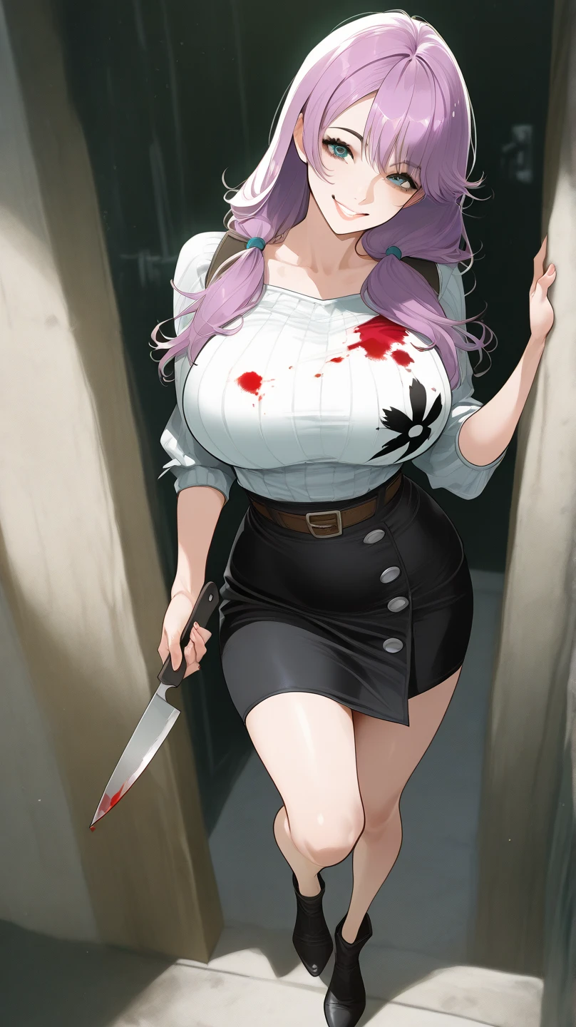 ((masterpiece)), ((best quality)), ((full colored)), beautiful girl, curvy, tall, belly button, big breasts, femdom,Blood on the body, Blood on the armor, Blood in the belly button, Blood in the stomach, Blood on the breasts, tall, belly buttonに血 ,Blood in the stomach,  gun, knife, sword, war, underwear, kill, Behead, shot from below, sensual, Blood on the breasts, smile, her body is spattered by much blood of soldiers, reflecting blood on the whole body 