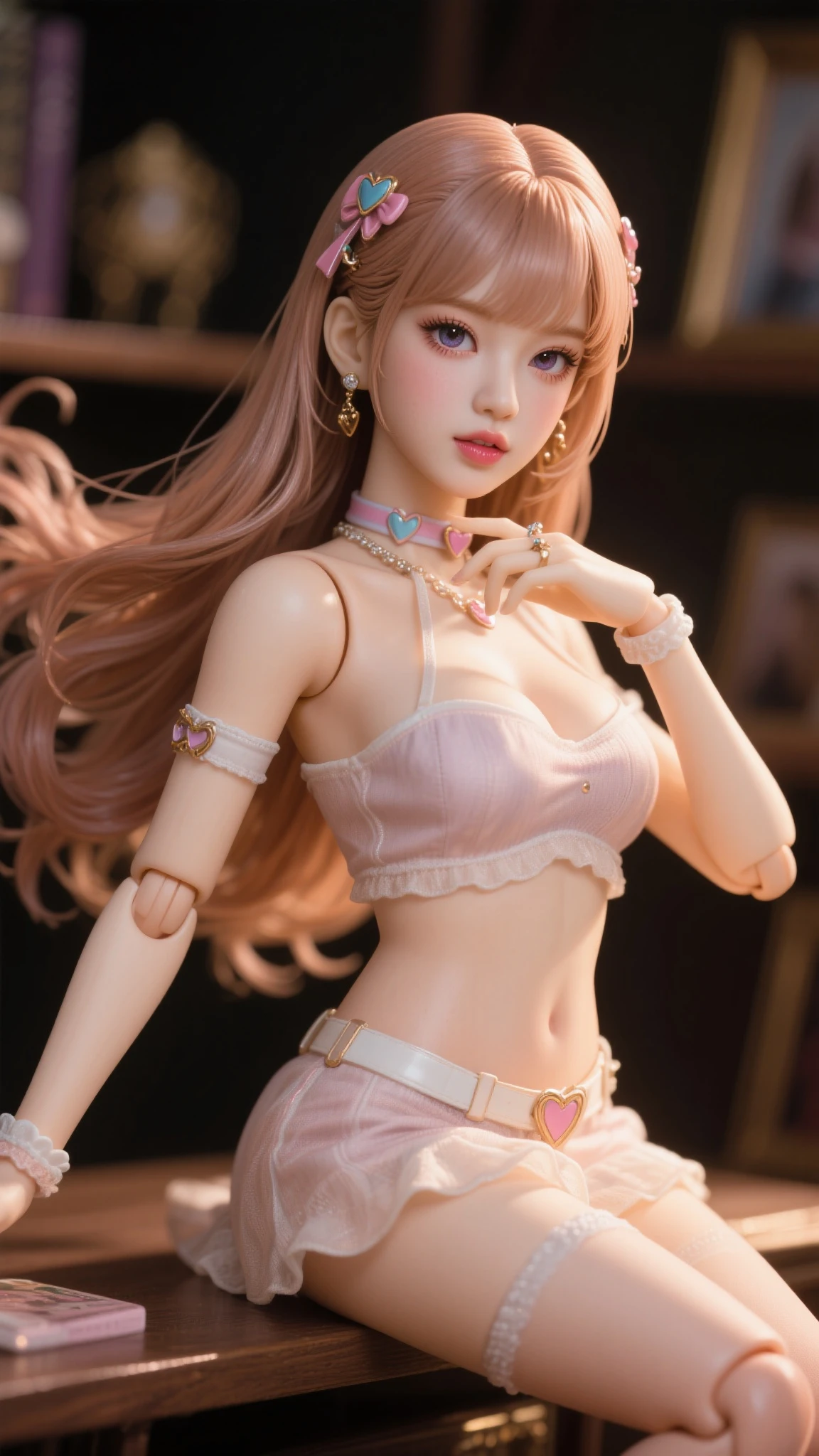 ultra detailed, beauty, cute, intense blush, female, body complete, hair texture, perfect anatomy, perfect hips, perfect legs, anime, high quality