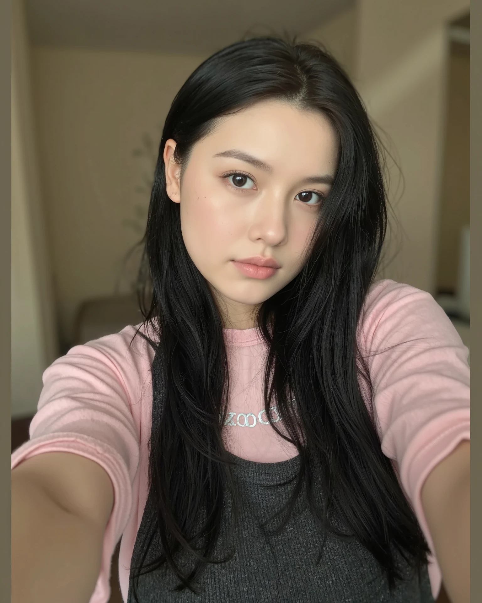 Black and white portrait of a young woman in soft natural light, dramatic shadows, falling on her face from a window, minimalist background, in a high-collar sweater, smooth glowing skin, elegant expression , cinematic lighting, high contrast, shallow depth of field, art photography style