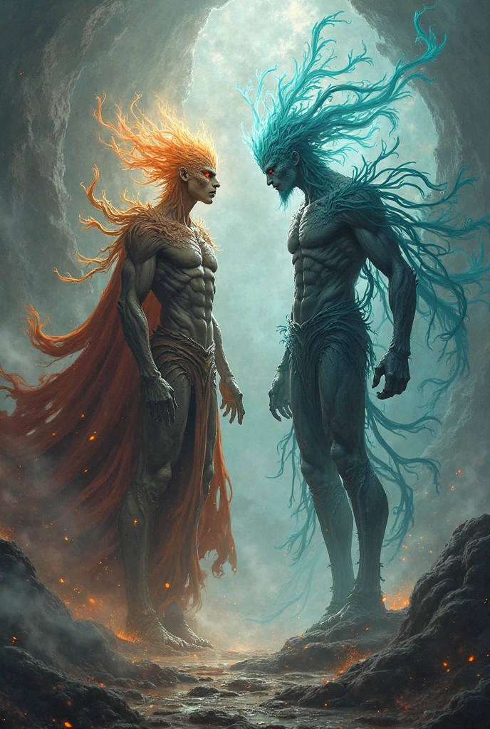Opposites of nature, stand your way,
Spears in hand, night and day. Existence beyond the great big bang, Domain Expansion: Yin and Yang.
