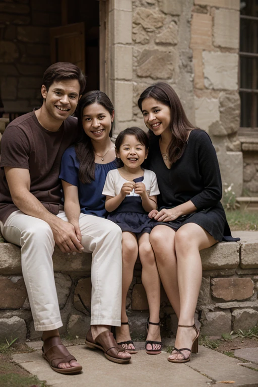 high quality,4k,8k,highres,masterpiece:1.2,ultra-detailed,realistic,photorealistic:1.37,HDR,UHD,studio lighting,ultra-fine painting,sharp focus,physically-based rendering,extreme detail description,professional,vivid colors,bokeh,portraits,landscape,photography

A group of families and friends, children and adults enjoying their time together in beautiful natural or urban settings. The scenes are filled with warmth and happiness. Each detail is carefully crafted to capture the essence of the joyful moments.

In these scenes, children and adults are shown laughing, playing, and bonding with each other. The expressions on their faces are filled with genuine joy and love. Their eyes are sparkling with happiness, and their smiles are contagious. The children have rosy cheeks and their laughter fills the air.

The nature scenes are breathtaking, with vibrant flowers, lush greenery, and majestic trees. The sunlight shines through the leaves, casting a warm glow on the families and friends. The urban settings are equally stunning, with magnificent cityscapes, bustling streets, and colorful buildings.

The colors in the scenes are vivid and lifelike. Each shade adds depth and dimension to the images. The portraits capture the unique features and personalities of each person, with every detail highlighted to perfection. The landscape scenes showcase the beauty of nature, with sweeping vistas and stunning landscapes.

The lighting in the scenes is carefully planned to create a sense of warmth and intimacy. The studio lighting illuminates the subjects, highlighting their features and creating a soft, natural glow. The scenes are filled with a sense of tranquility and happiness.

These scenes are like masterpieces, created with the utmost attention to detail. The textures and materials used in the artwork are of the highest quality, resulting in stunningly realistic images. The images are so detailed that every brushstroke or pixel can be seen.

The artwork is created using var