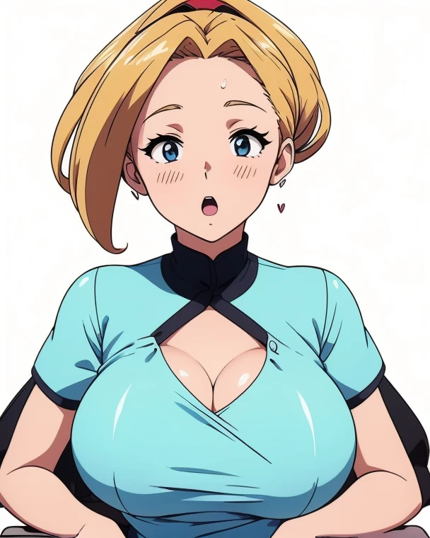 (8k, best quality, masterpiece:1.2),(detailed eyes), \(detailed facial features\), \(\(detailed clothes features\)\), upper body,(large breasts, cleavage),(face focus),extremely detailed CG unity 8k wallpaper, huge filesize, ultra-detailed, highres, absurdres,beautiful eyes,ray tracing, dramatic shadows,fine detail,dramatic angle,high saturation,lens flare,(standing),soft light,Detailed skin texture, detailed clothing texture,looking at viewer,
1woman,mature female, blonde hair,solo,